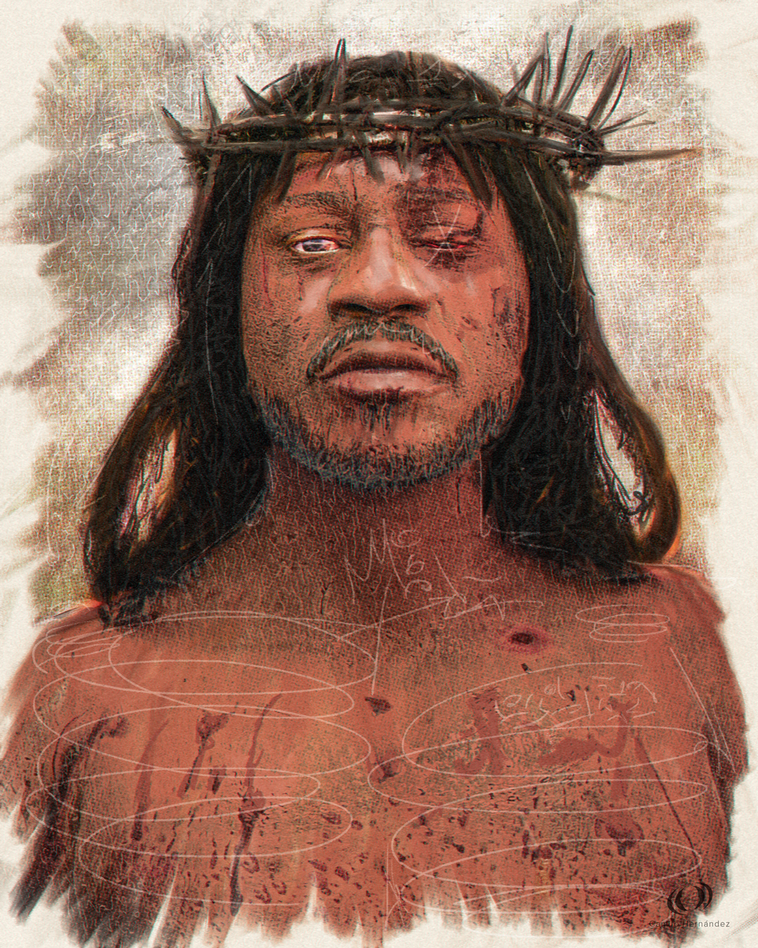 camilo-hernandez-Black-Jesus-personaje-pintura-digital-arte-digital